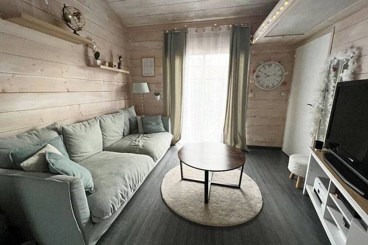 Maison de vacances pour 2 personnes, avec jardin, animaux acceptés dans Cazaux