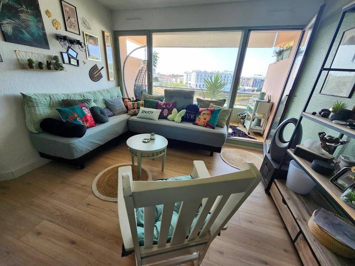 Gîte pour 2 personnes, avec Balcon ainsi que Terrasse et Vue dans Multiplexe Grand Club - 3