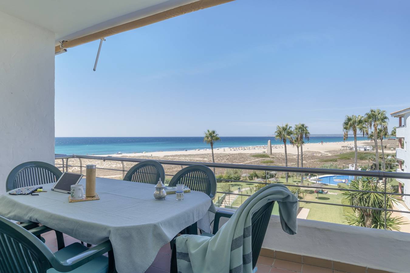 Ganze Wohnung, Apartment 'Del Mar' mit Meerblick, Wlan und Klimaanlage in Atlanterra, Tarifa