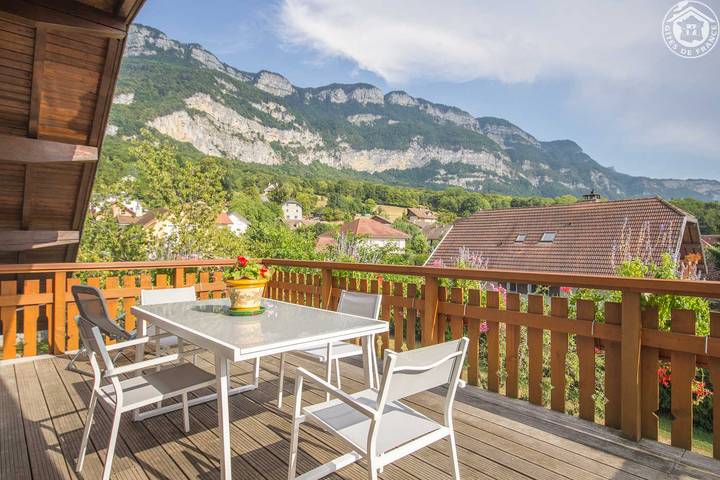 Gîte pour 4 personnes, avec Terrasse et Jardin dans Lac du Bourget