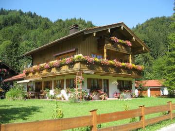 Ferienwohnung für 4 Personen, mit Balkon/Terrasse und Balkon, mit Haustier in Ruhpolding