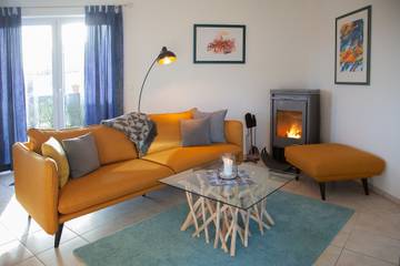 Ferienhaus mit Meerblick für 8 Personen, mit Garten, kinderfreundlich in Holnis