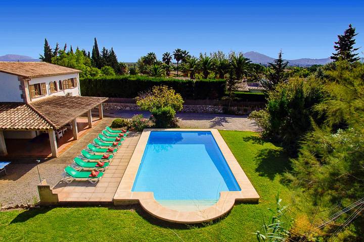 Finca mit Pool für 4 Personen, mit Terrasse und Garten in Pollença - 4
