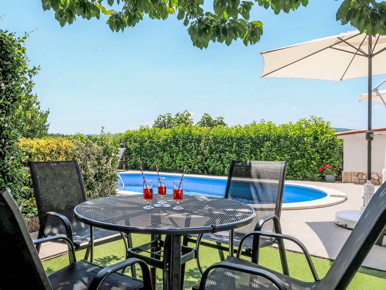 Villa Desanka in Kozljak, Ostküste Istrien