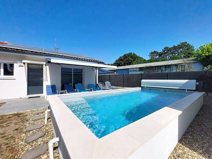 Location de vacances pour 4 personnes, avec piscine et terrasse à Bénesse-Maremne - 2