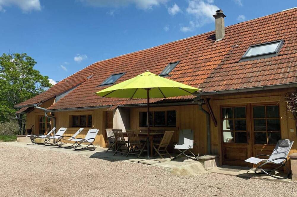 Ganze Wohnung, Gîte auf der Ferme du Val de Bruinen – Sauna, Whirlpool 6p in Sainte-Marie-aux-Mines, Regionaler Naturpark Belchen der Vogesen