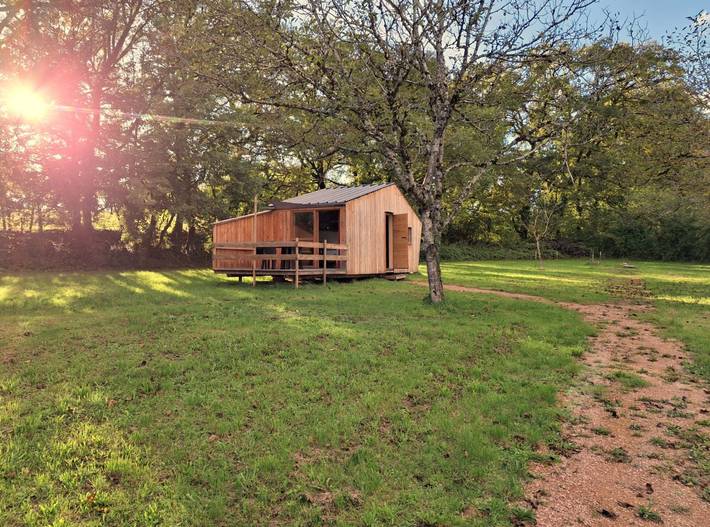 Chalet pour 4 personnes, avec piscine et terrasse
