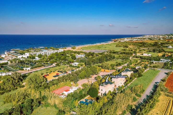 Location de vacances pour 8 personnes, avec jardin dans Gouves - 3