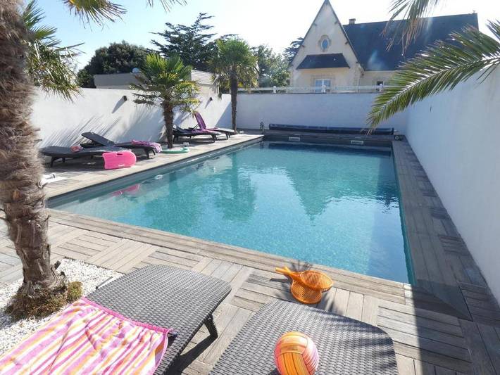 Gîte pour 7 personnes, avec jardin et jacuzzi ainsi que piscine et terrasse à Vierville-sur-Mer - 2