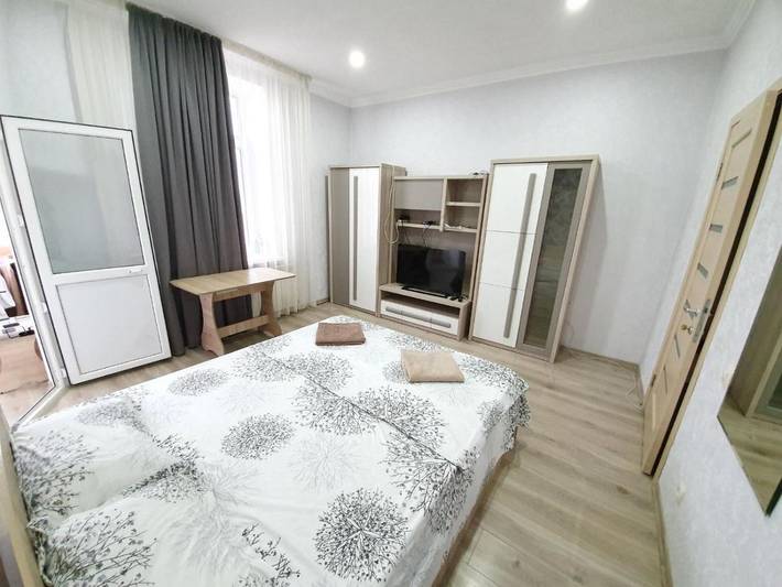 Apartament wakacyjny dla 4 osób, z balkon w Kiszyniów
