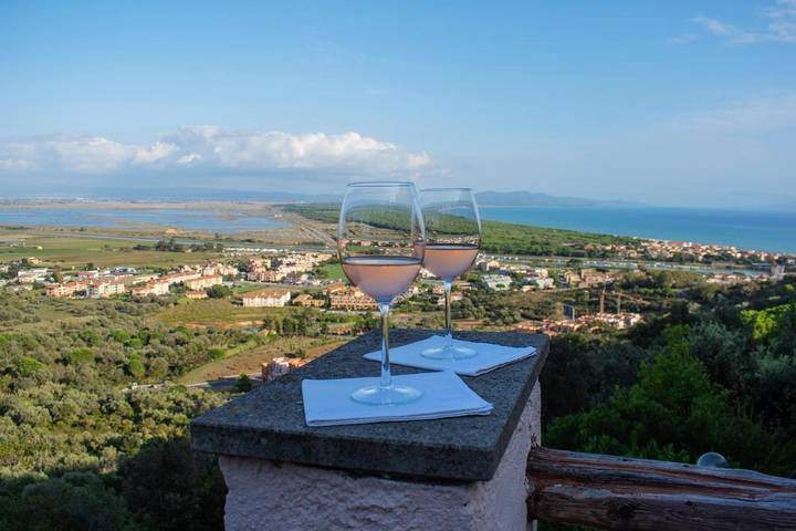 Villa für 4 Personen, mit Ausblick und Garten in Castiglione della Pescaia - 4