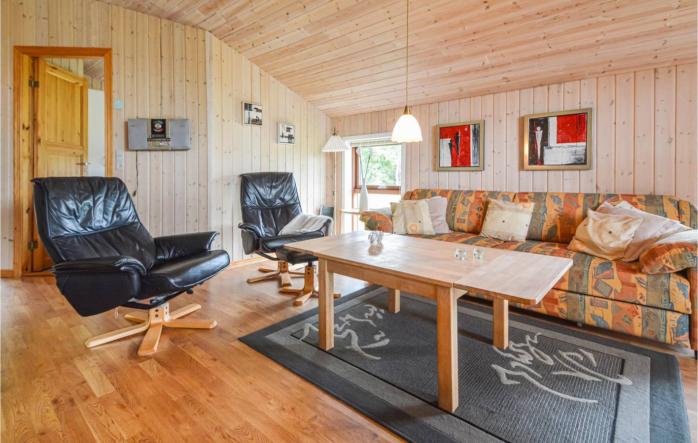 Ferienhaus für 5 Personen mit Terrasse in Skaven Strand, Ringkøbing Fjord