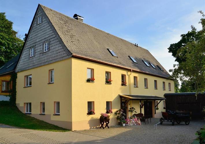 Bauernhaus für 6 Personen, mit Garten und Balkon, kinderfreundlich im Erzgebirge - 2
