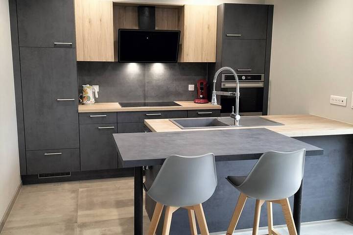 Location de vacances pour 8 personnes, avec Terrasse ainsi que Jardin et Sauna à Sainte-Croix-en-Plaine