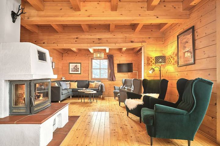Chalet für 11 Personen, mit Garten und Balkon - 1