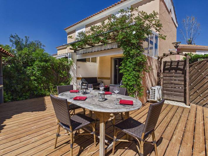 Maison de vacances pour 6 personnes, avec Piscine à Marseillan