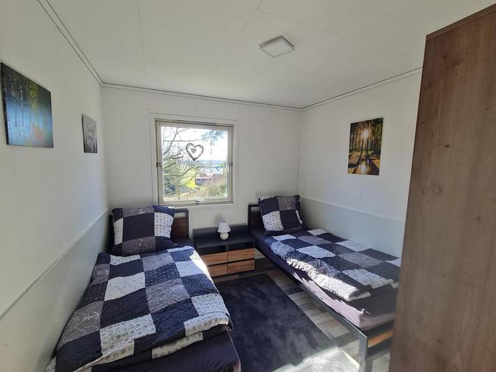 Ferienhaus für 4 Personen, mit Balkon und Terrasse sowie Garten und Ausblick in Güby - 4