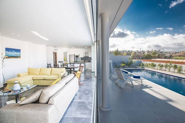 Villa mit pool für 7 Personen, mit Pool und Meerblick sowie Balkon und Garten auf Zypern - 4