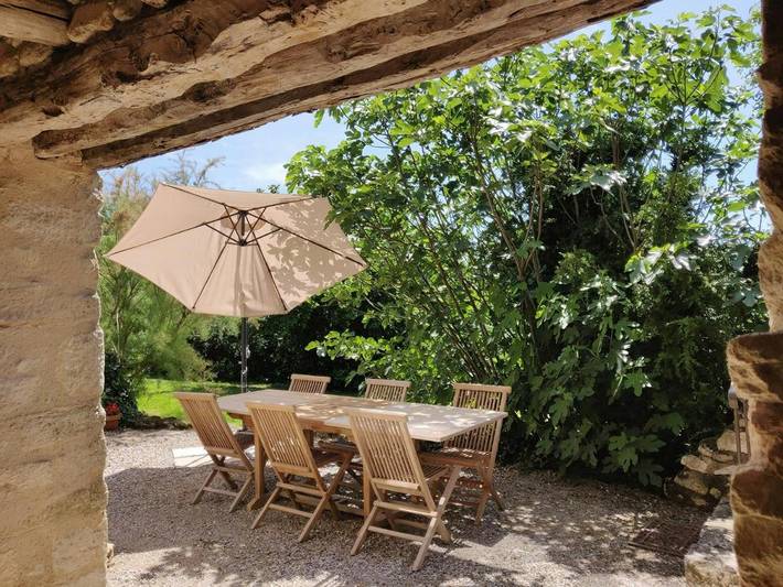 Maison de vacances pour 6 personnes, avec terrasse et piscine