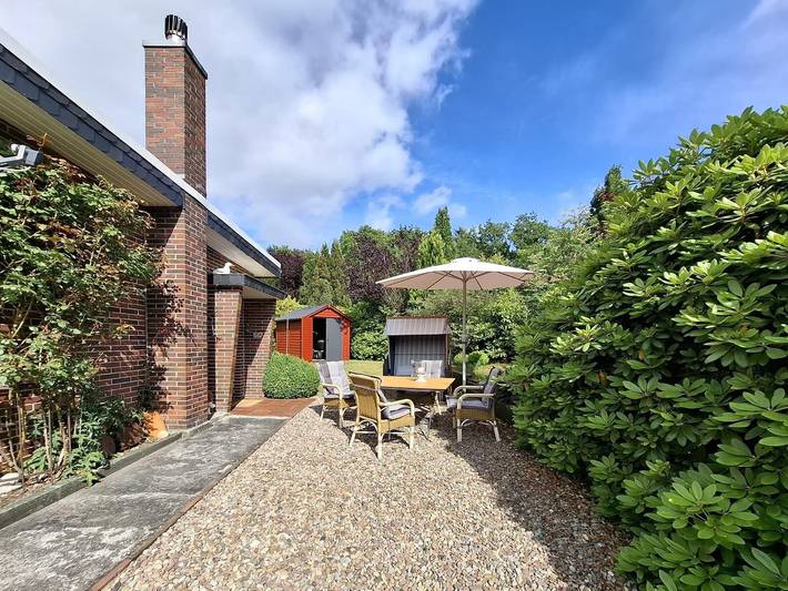 Ferienhaus für 2 Personen, mit Garten und Seeblick in Bockhorn