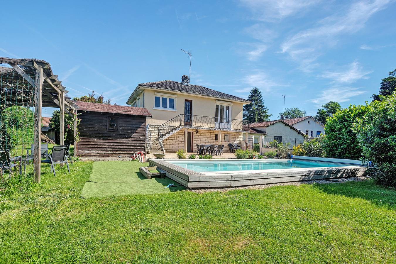 Maison de vacances « Les Petits Cailloux » in Saint-Médard-de-Mussidan, Périgord Blanc