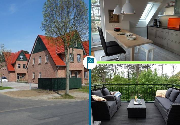 Ferienwohnung für 4 Personen, mit Ausblick und Balkon - 1