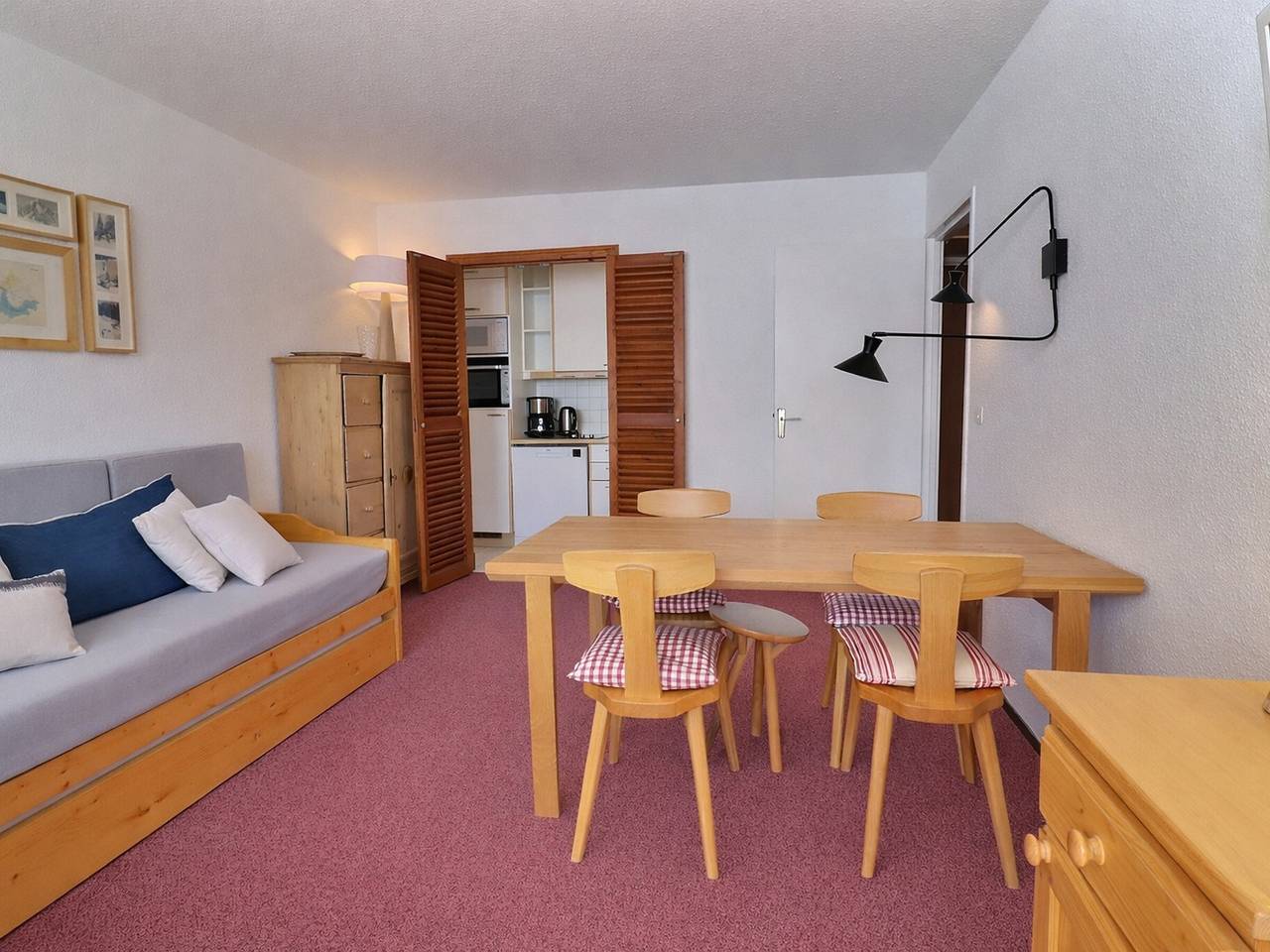 Apartamento entero, Apartamento luminoso 2 piezas, esquí a pie, 5 pers in Méribel-Mottaret, Les Allues