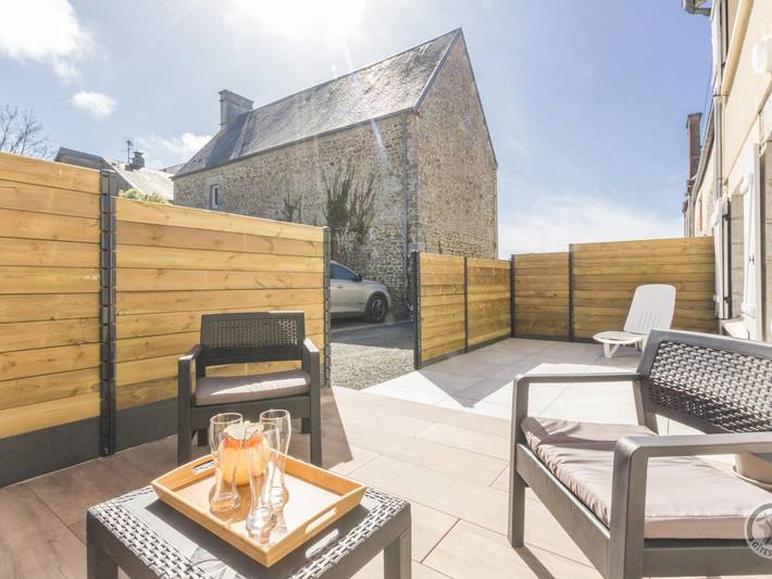 Gîte pour 4 personnes, avec terrasse