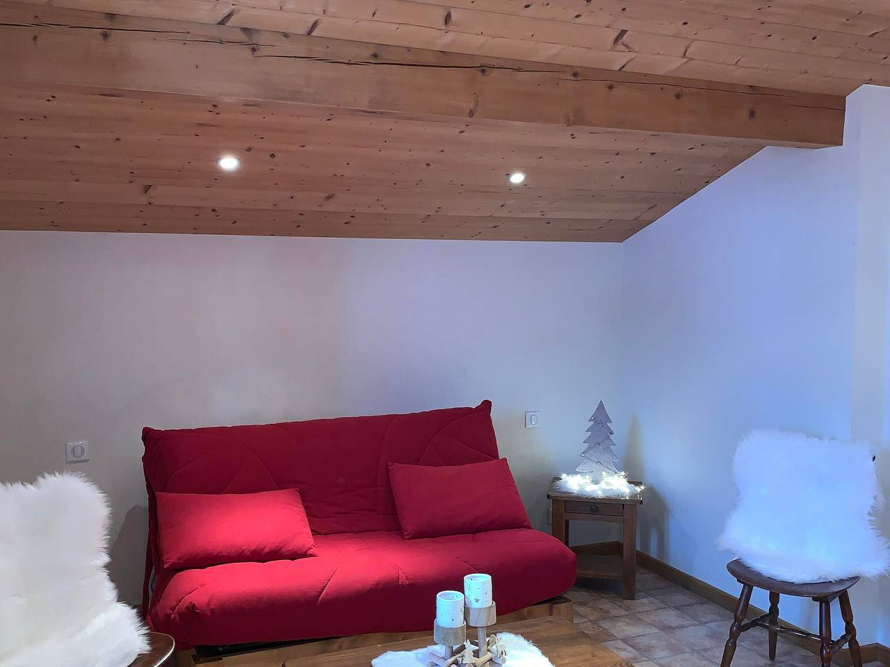 Appartement entier, Studio pour 3 avec balcon et animaux admis, proche pistes in Le Grand-Bornand, Région d'Annecy