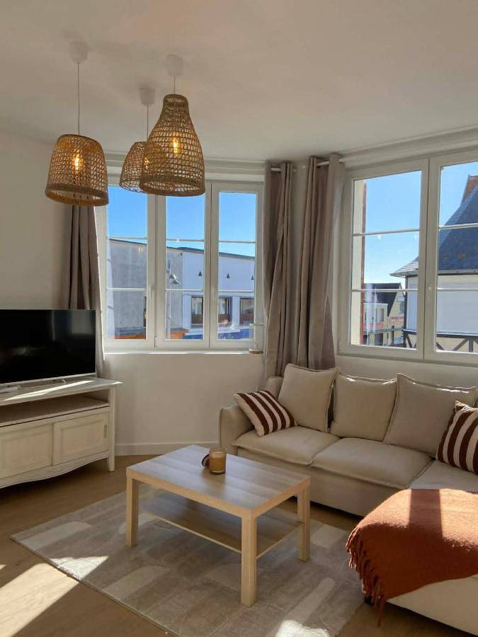 Appartement de vacances pour 6 personnes, avec Balcon et Vue dans Quend Plage