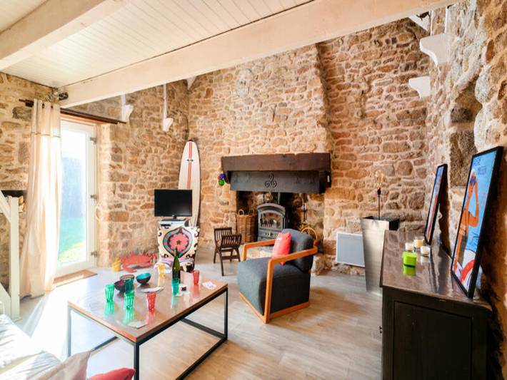 Appartement de vacances pour 5 personnes, avec jardin