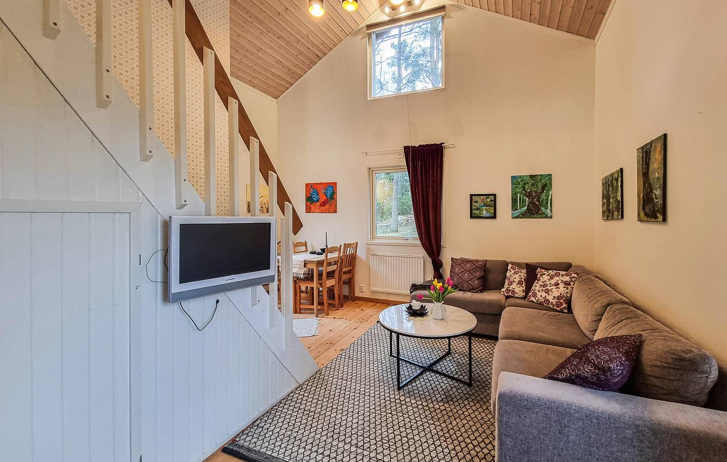 Ferienhaus für 6 Personen mit Ausblick in Vargarda, Västergötland