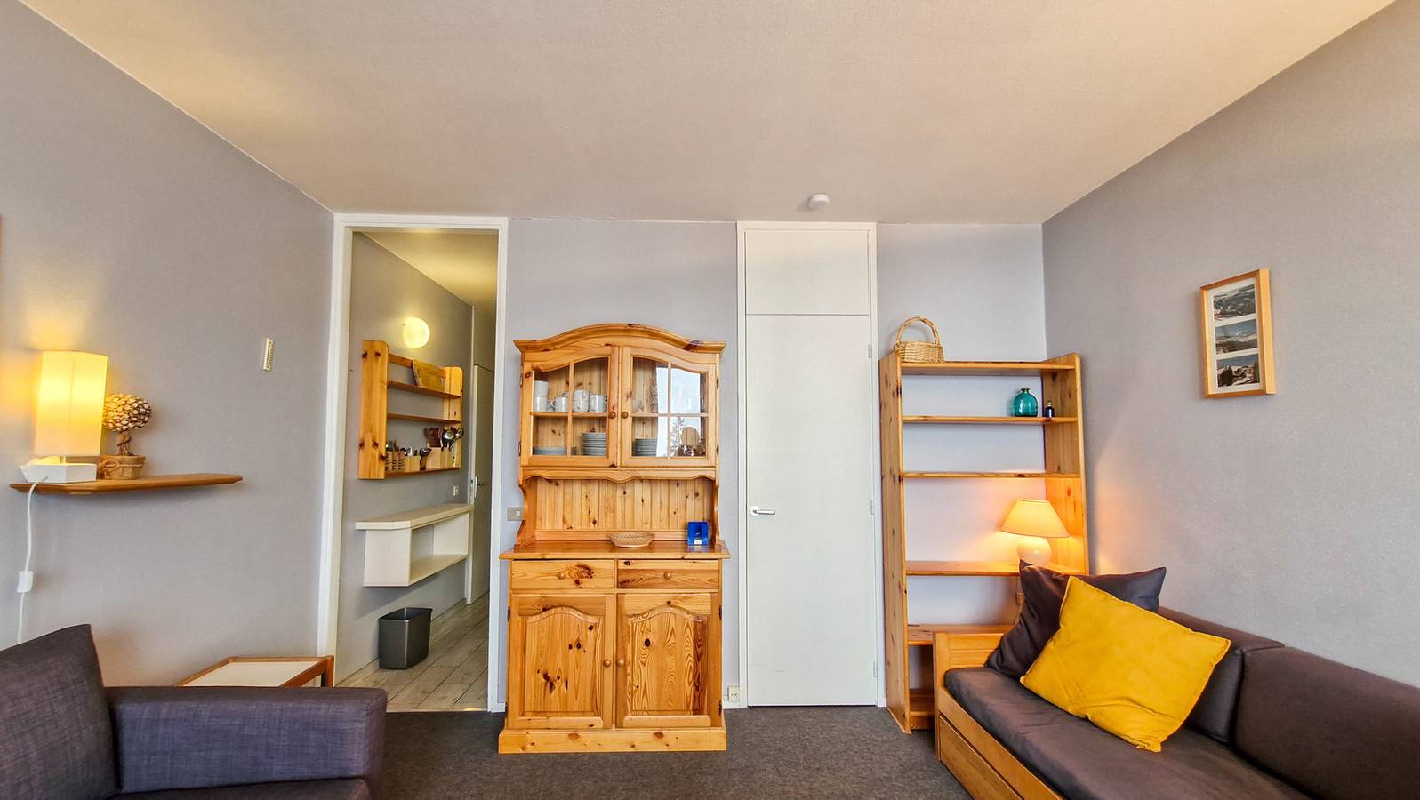 Estudio entero, Bright studio · Close to the slopes and shops · Balcony - Fl in Flaine, Arâches-la-Frasse