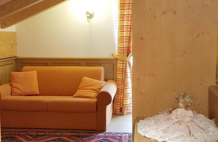 Hôtel pour 2 personnes, avec jardin ainsi que vue et balcon à Transacqua - 3