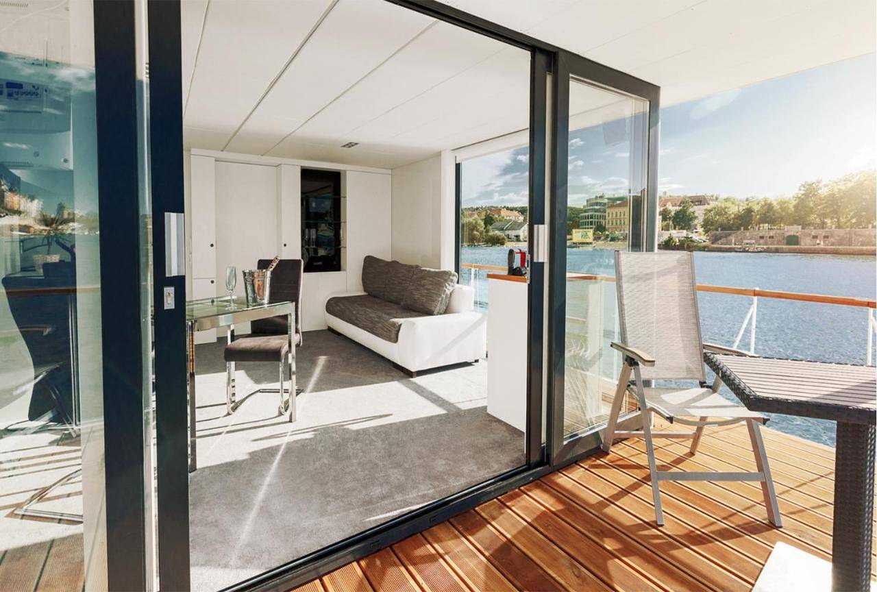 Luxury Quadruple Room in Smíchov, Prag