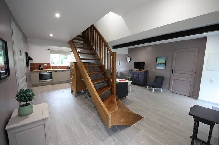 Gîte pour 6 personnes, avec jardin