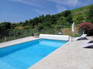 Cottage pour 12 personnes, avec piscine, animaux acceptés à Crozes-Hermitage