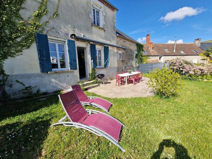 Maison de vacances pour 14 personnes, avec vue et jardin