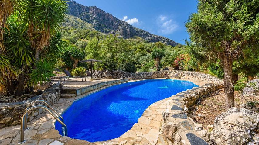 Casa rural para 10 personas, con piscina y balcón/terraza en Montecorto - 2