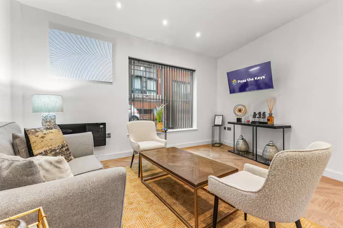 Appartement entier, Mill Conversion Flat Mins from City Bars & Shops - Pass the Keys in Grand Manchester