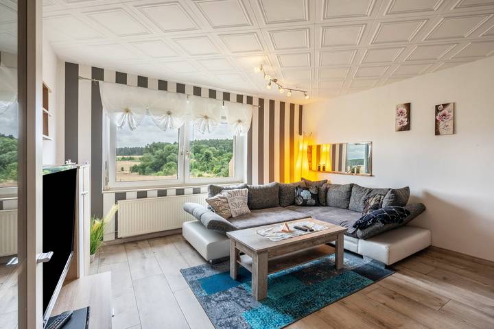 Ganze Wohnung, Ferienwohnung 'Familie Heiko Schroth' mit Wi-Fi in Belgern-Schildau, Naturpark niederlausitzer heidelandschaft (Brandenburg)