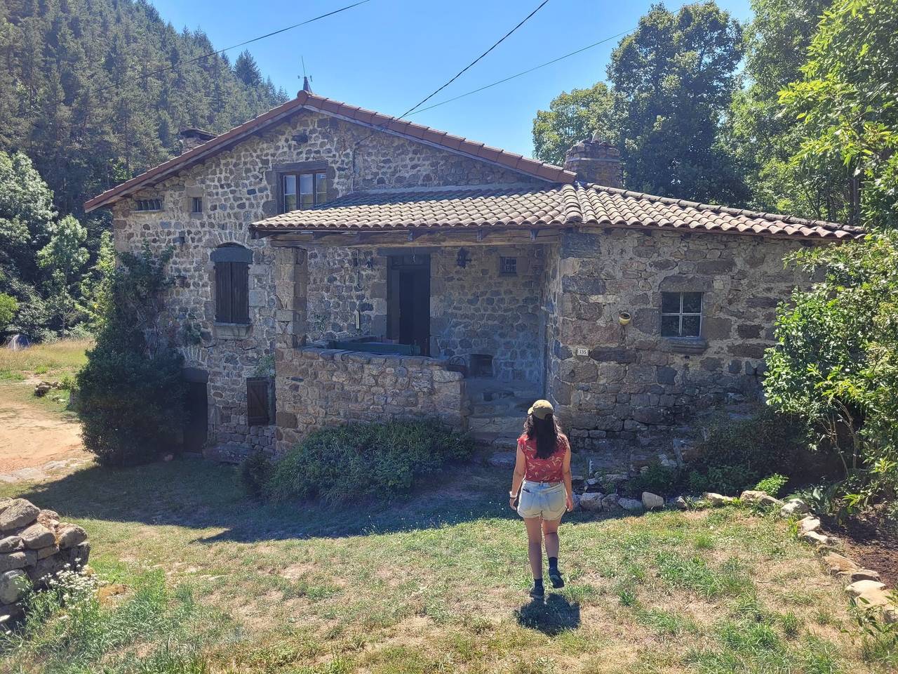 Holiday Home 'Du Moulin' with Mountain View, Private Terrace and Wi-Fi in Pailharès, Tournon-sur-Rhône region