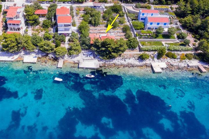 Vakantiehuis voor 4 personen, met balkon op Korcula