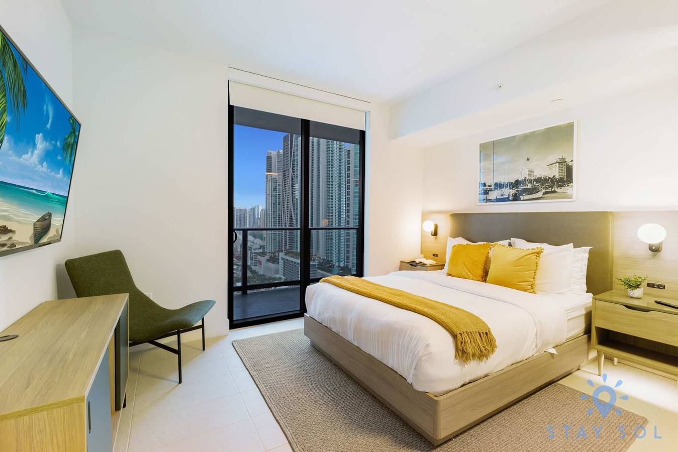 Ganze Wohnung, Ferienwohnung für 6 Personen mit Pool in Miami, Florida
