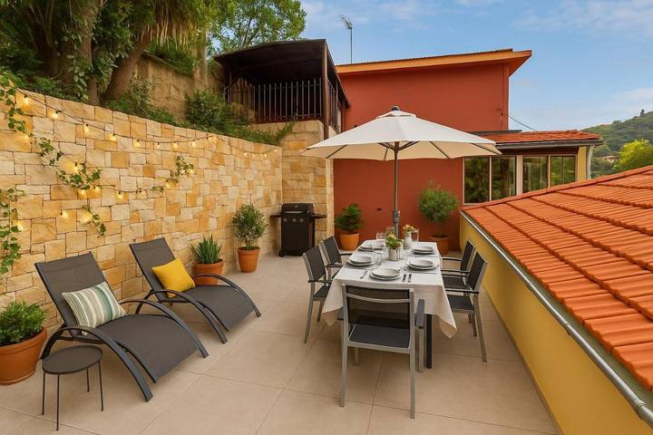 Ferienhaus für 5 Personen, mit Terrasse