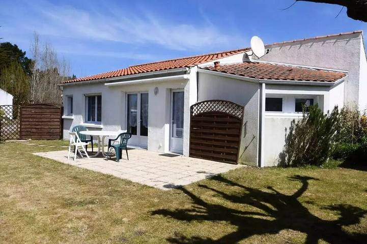 Villa pour 6 personnes, avec terrasse, animaux acceptés à Saint-Hilaire-de-Riez