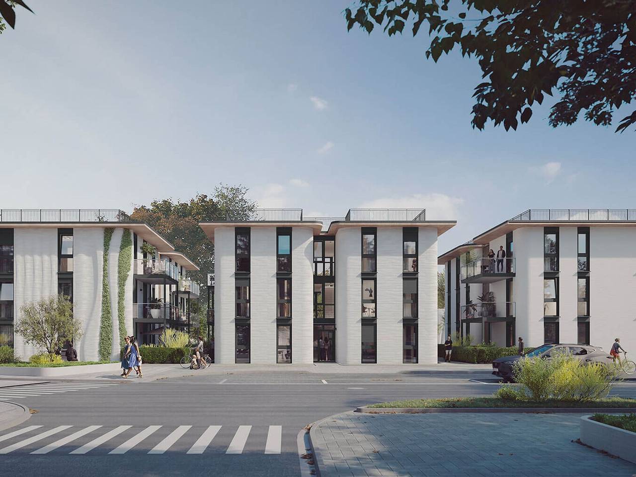 Ganze Wohnung, Hei³ Apartments - weltweit erstes 3D gedrucktes Apartmenthotel - Hei³ City Smart 3-Zimmer Apartment in Heidelberg, Rheinebene