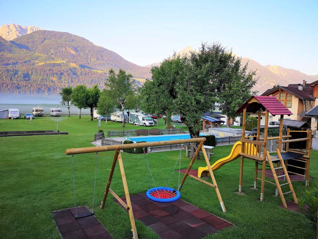 Stellplatz in Greifenburg, Oberkärnten