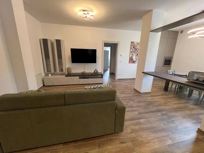 Ferienwohnung für 6 Personen, mit Ausblick und Garten