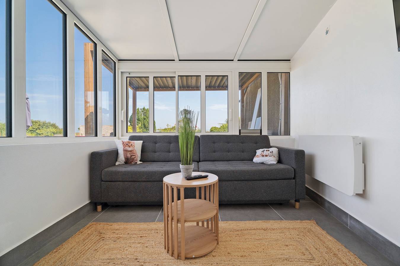 Ganze Wohnung, Neues Apartment mit Meerblick 1 – nur wenige Meter vom Strand entfernt in Cherrueix, Mont-Saint-Michel-Bucht